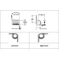 Cnc Machine High Carbon Wiresstainless steel torsion spring